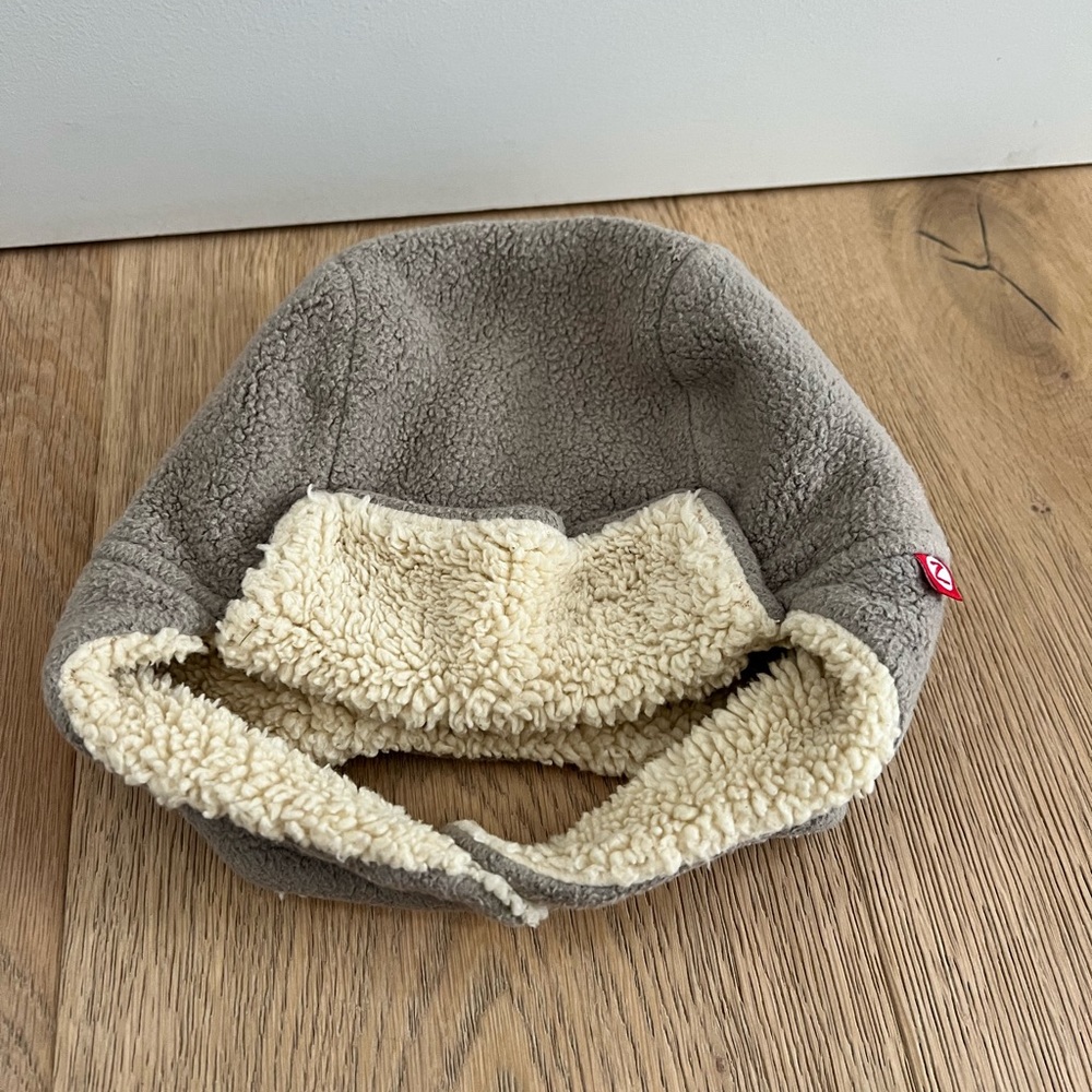 Zutano FURRY FLEECE TRAPPER HAT